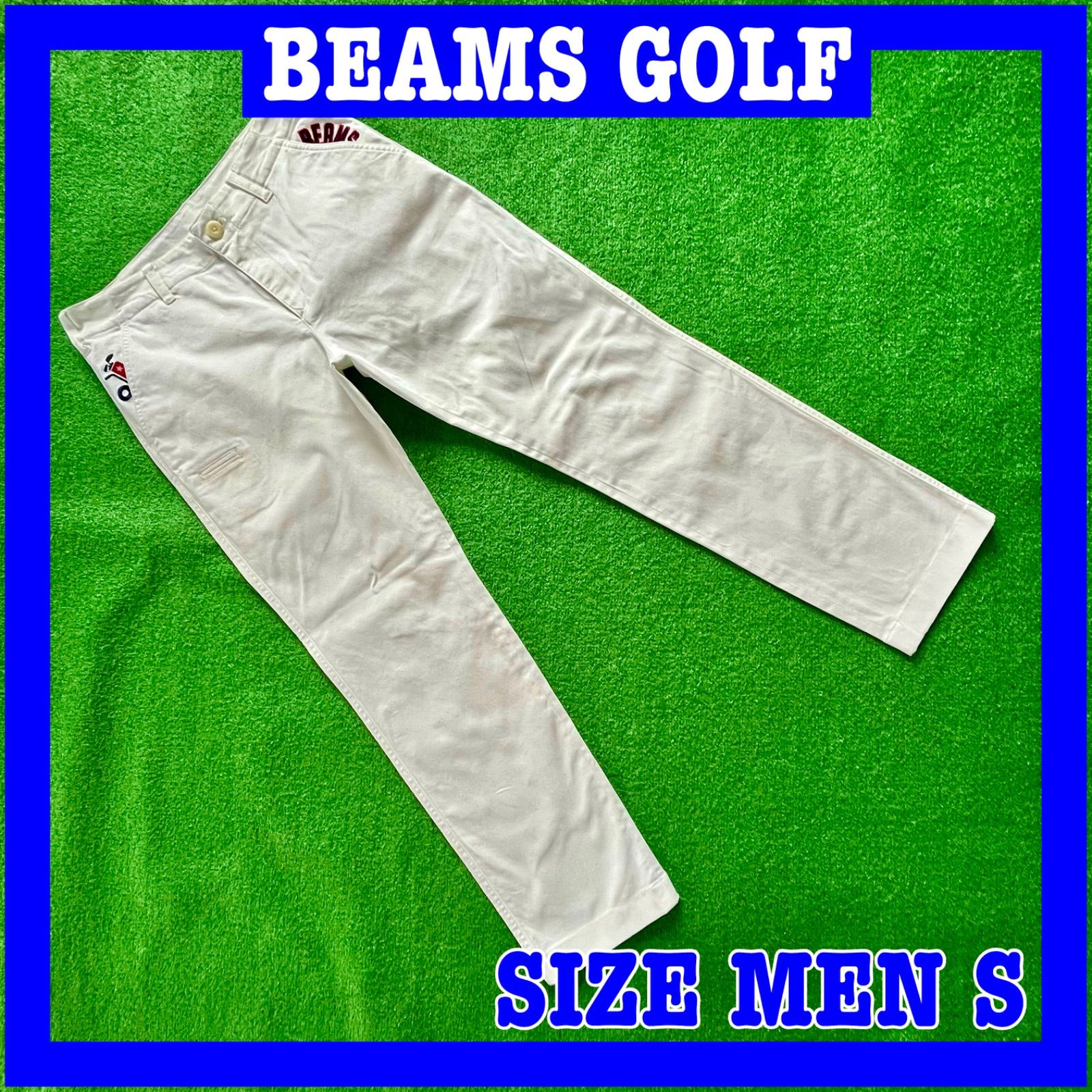 BEAMS GOLF ビームスゴルフ コットン ストレッチ ゴルフパンツ S