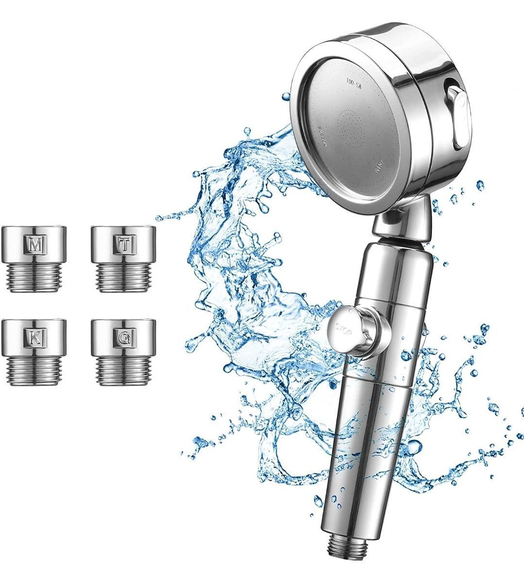 シャワーヘッド 浄水 節水シャワー 増圧 角度調整 手元止水 3段階モード 塩素除去