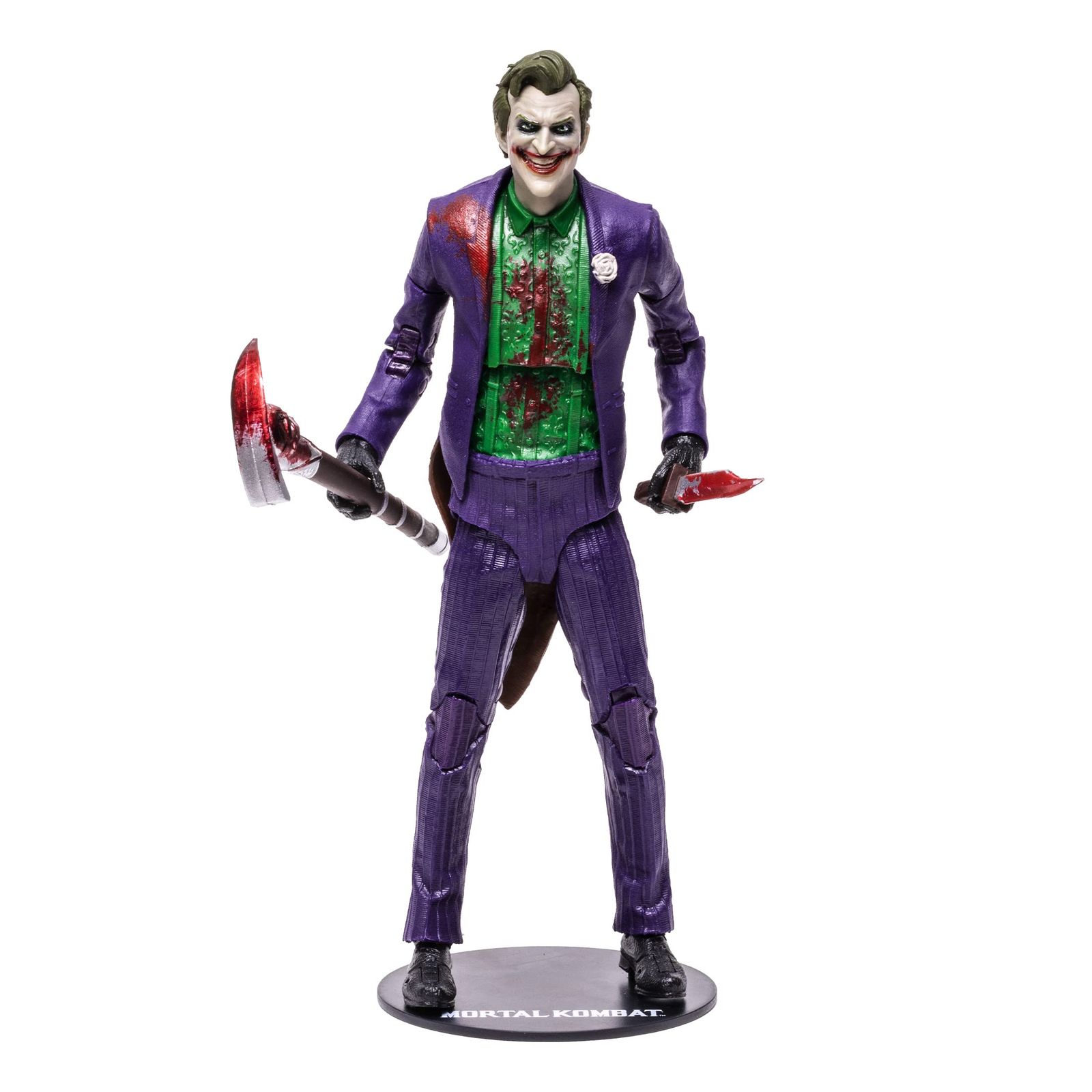McFarlane Toys - モータルコンバット - ジョーカー (ブラッディ) 7インチ アクションフィギュア アクセサリー付き 