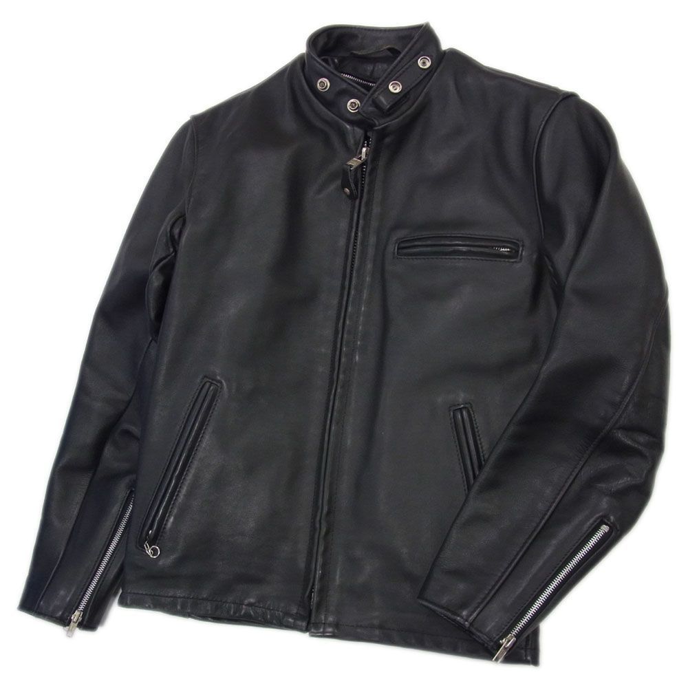 Schott ライダース 革ジャン(USA製○Schott ショット レザー Schott ライダース 革ジャン(USA製○Schott ショット レザー
