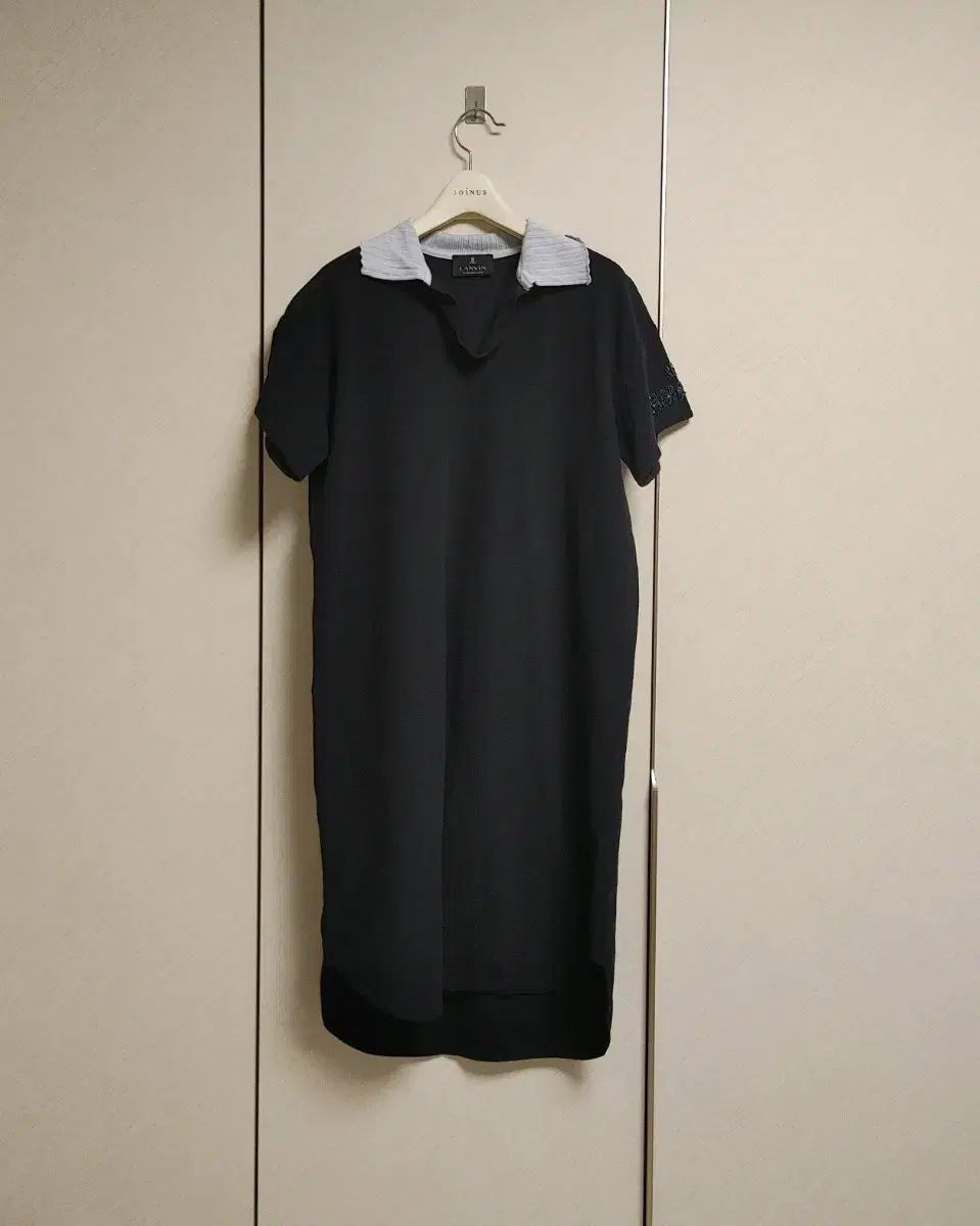 The HANDSOME LANVIN COLLECTION ランバンコレクション ビーズ カラドレス 55 66