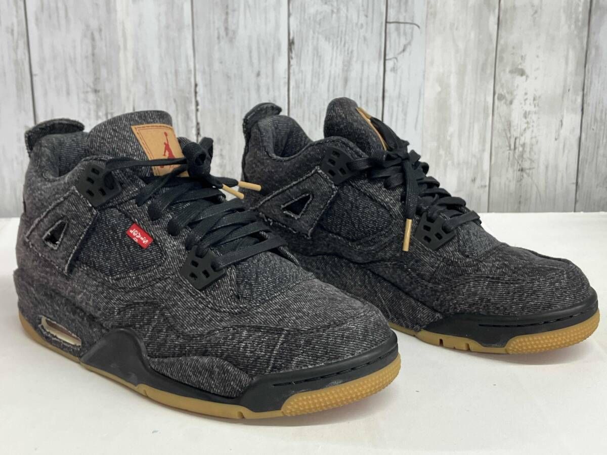 鑑定済み】NIKE AIR JORDAN4 RTR LEVIS NRG BG スニーカー ナイキ エア 