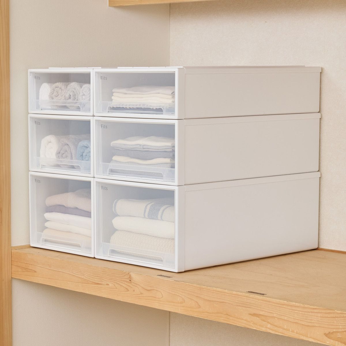 収納ケース Fits フィッツ フィッツケース ビッグ 引き出し 同色2個