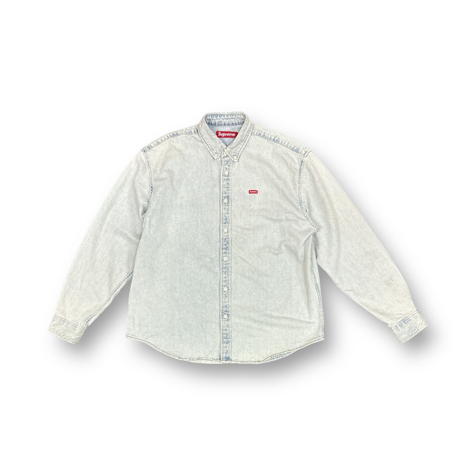 国内正規 Supreme 24SS Small Box Shirt スモール ボックスロゴ デニム