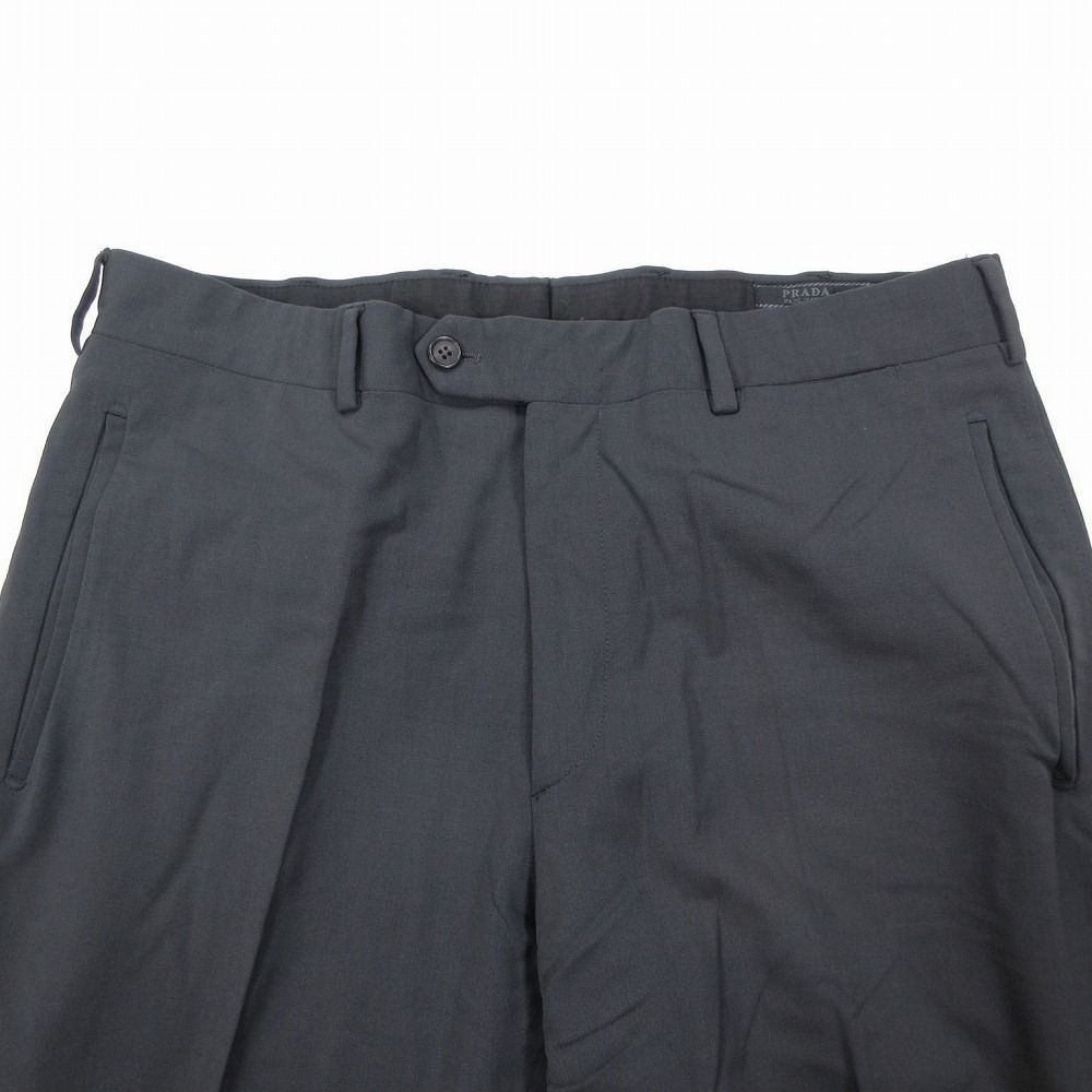 PRADA プラダ スラックス パンツ テーラード センタープレス
