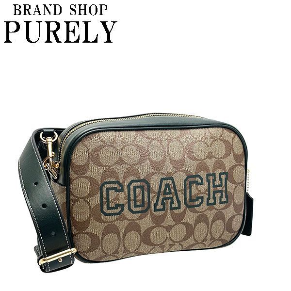 コーチ COACH バッグ ショルダーバッグ レディース アウトレット PVCコーティングキャンバス×レザー CE599 FCE599 IMRQE カーキ/グリーン WWW