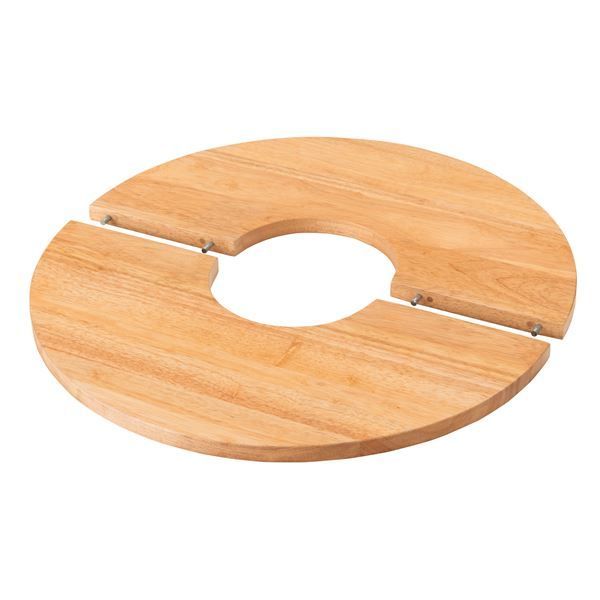 プランターテーブル 単品 円形 約幅50×奥行50×高さ1.8cm ナチュラル