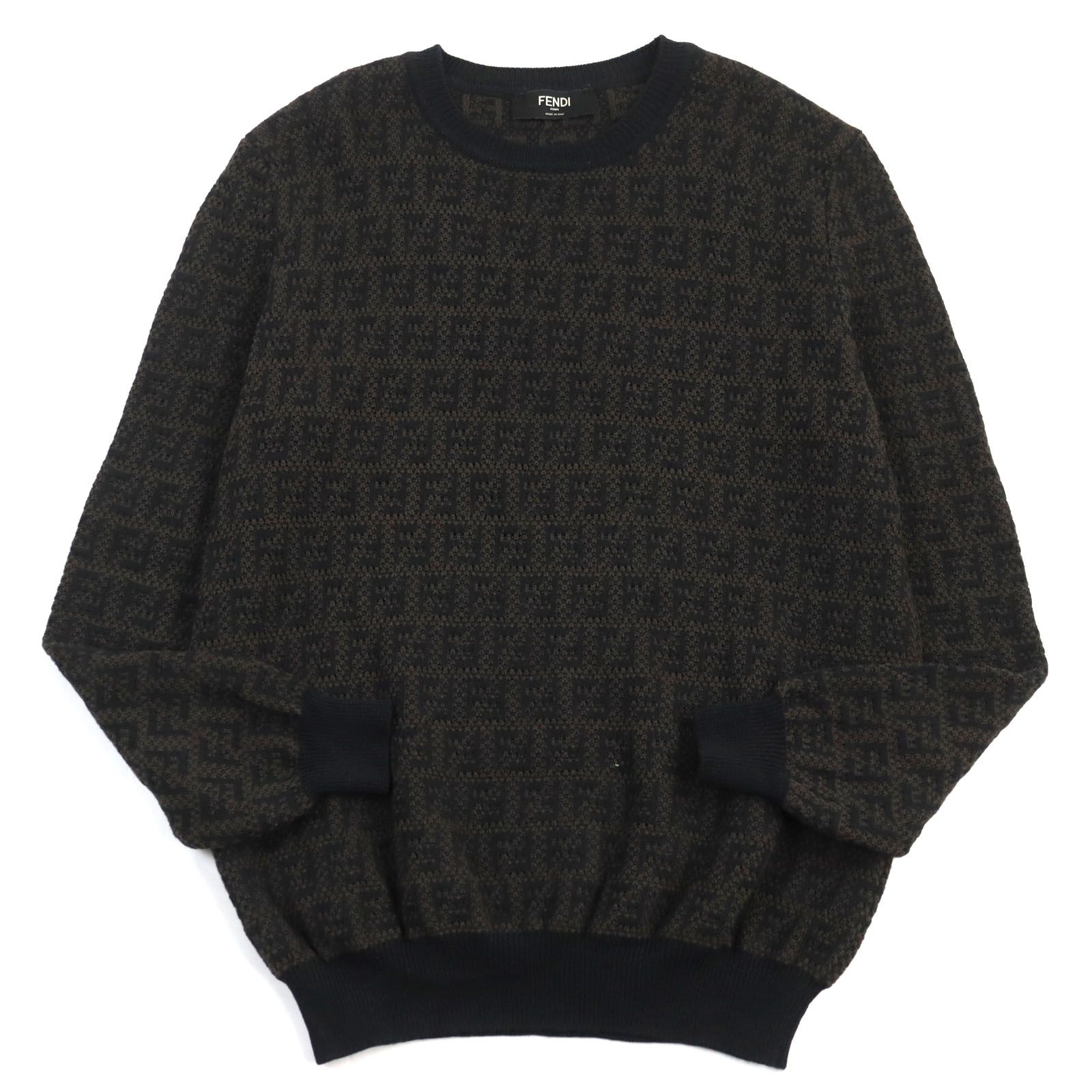 美品 FENDI フェンディ サイズ表記12 ブラック ウール /レーヨン 