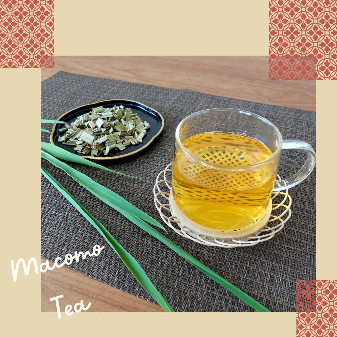 【まこも茶　40g×２】　無農薬・無肥料・自然栽培・手煎り焙煎　マコモ茶