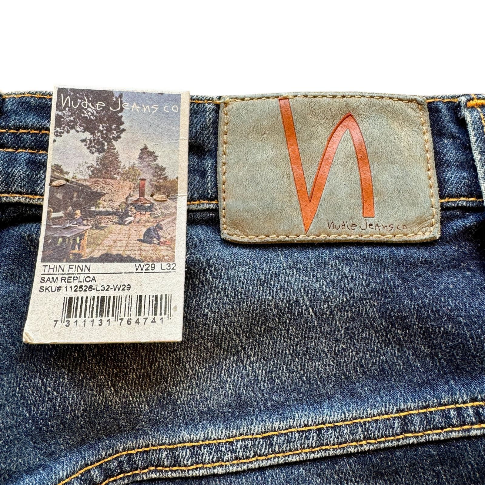 Nudie Jeans ヌーディジーンズ タグ付き 美脚 SAM REPLICA サム 