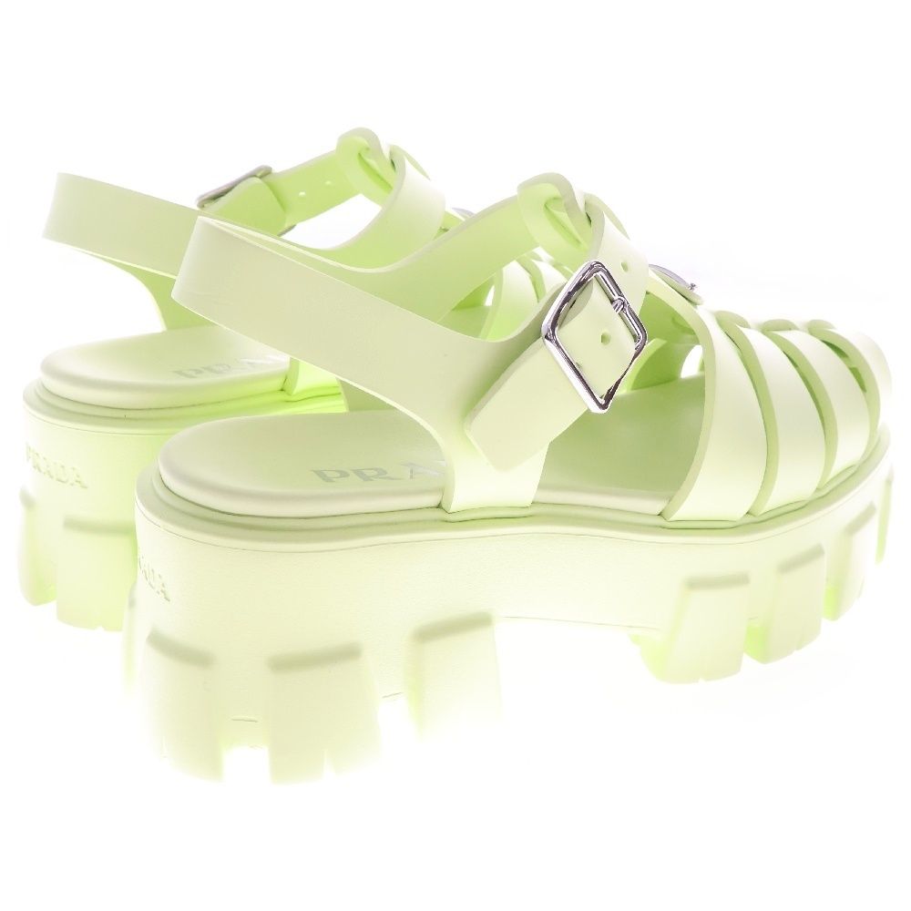 PRADA (プラダ) Monolith Round Toe Sandals モノリス