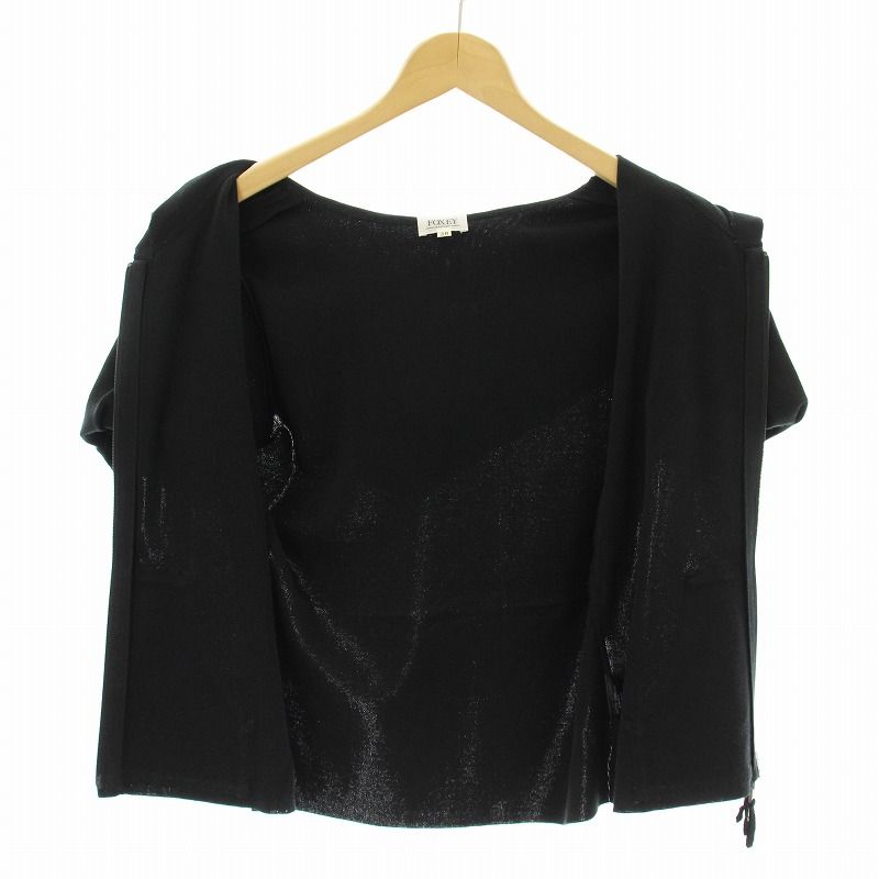 foxey フォクシー パーカー ブラック 38 フォクシー ブティック FOXEY BOUTIQUE パーカー フーディー