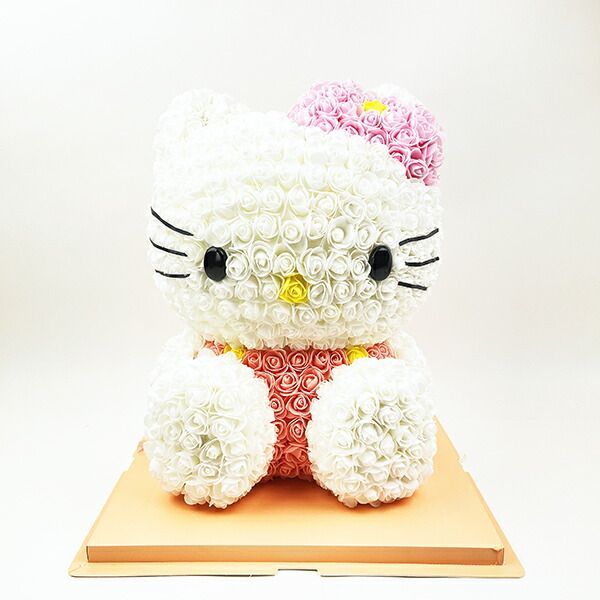 サンリオ ハローキティ フラワーローズ ギフトセット フラワーアレジメント 造花 Sanrio