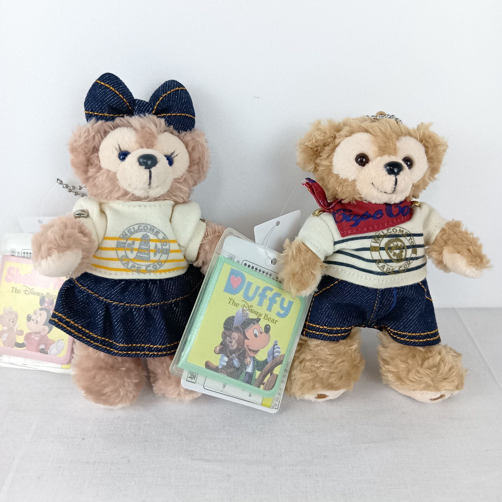 ディズニー　ダッフィー　シェリーメイ　シュタイフ社　ぬいぐるみ　キーホルダー Amazon.co.jp: シュタイフ社プロデュース リトル・ダッフィー