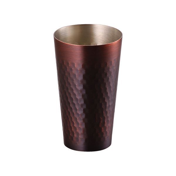 銅製 クールカップ/タンブラー 【300ml】 日本製 ブロンズ仕上げ 