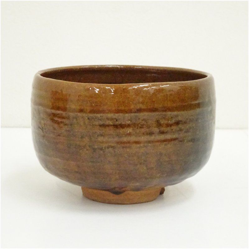 屋島焼　飴釉、幕釉　茶碗　合わせ箱　茶道具　骨董品、美術品 屋島焼 飴釉 幕釉 お茶碗 合わせ箱|サムライオークション