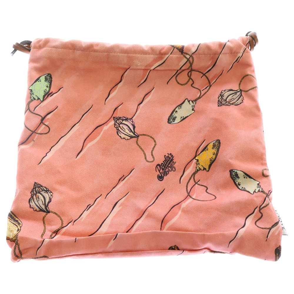 LOEWE ロエベ パウラズイビザ ドローストリングポーチ 巾着 ピンク レディース 692111