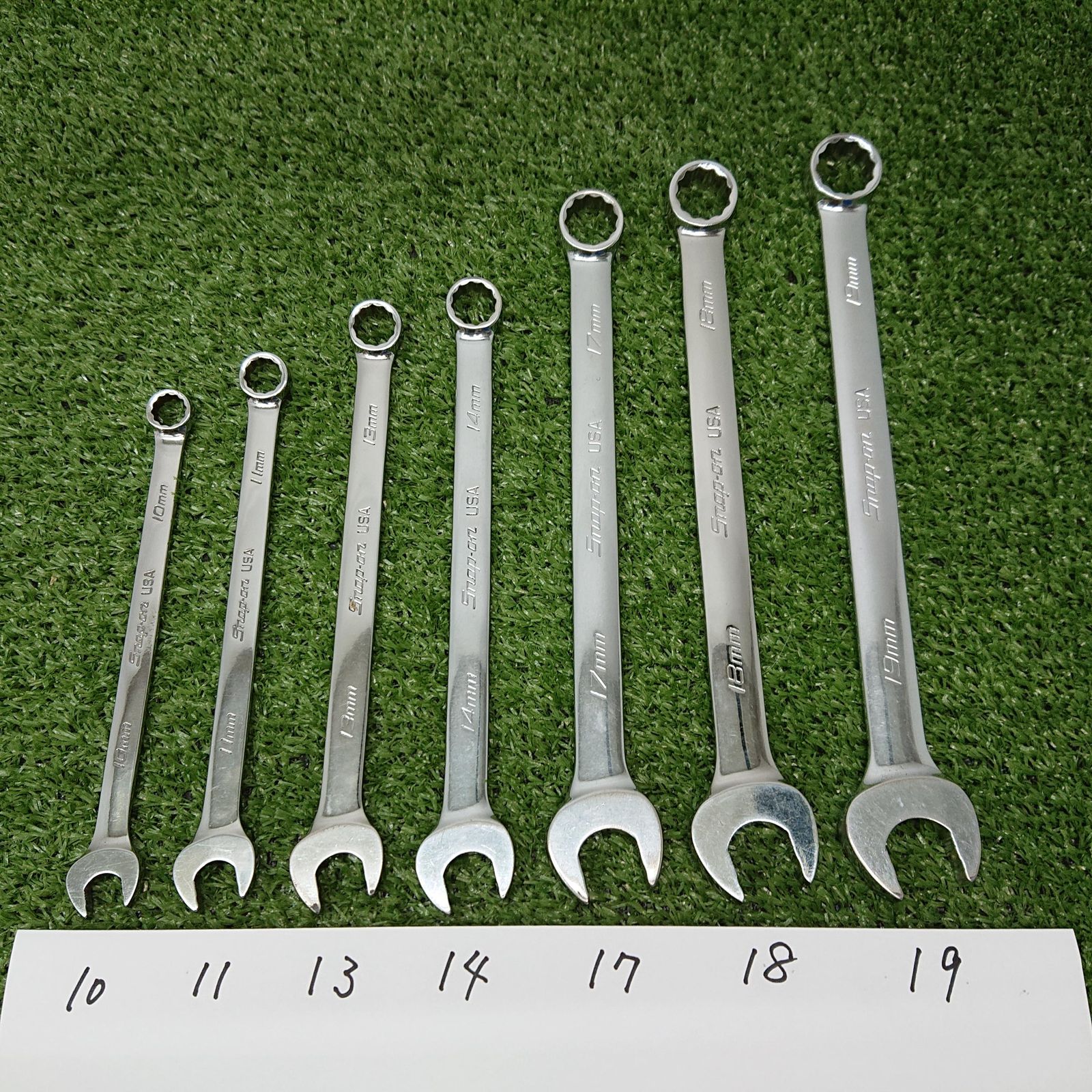 品 スナップオン SOEXM コンビネーションレンチ 7本セット 4215
