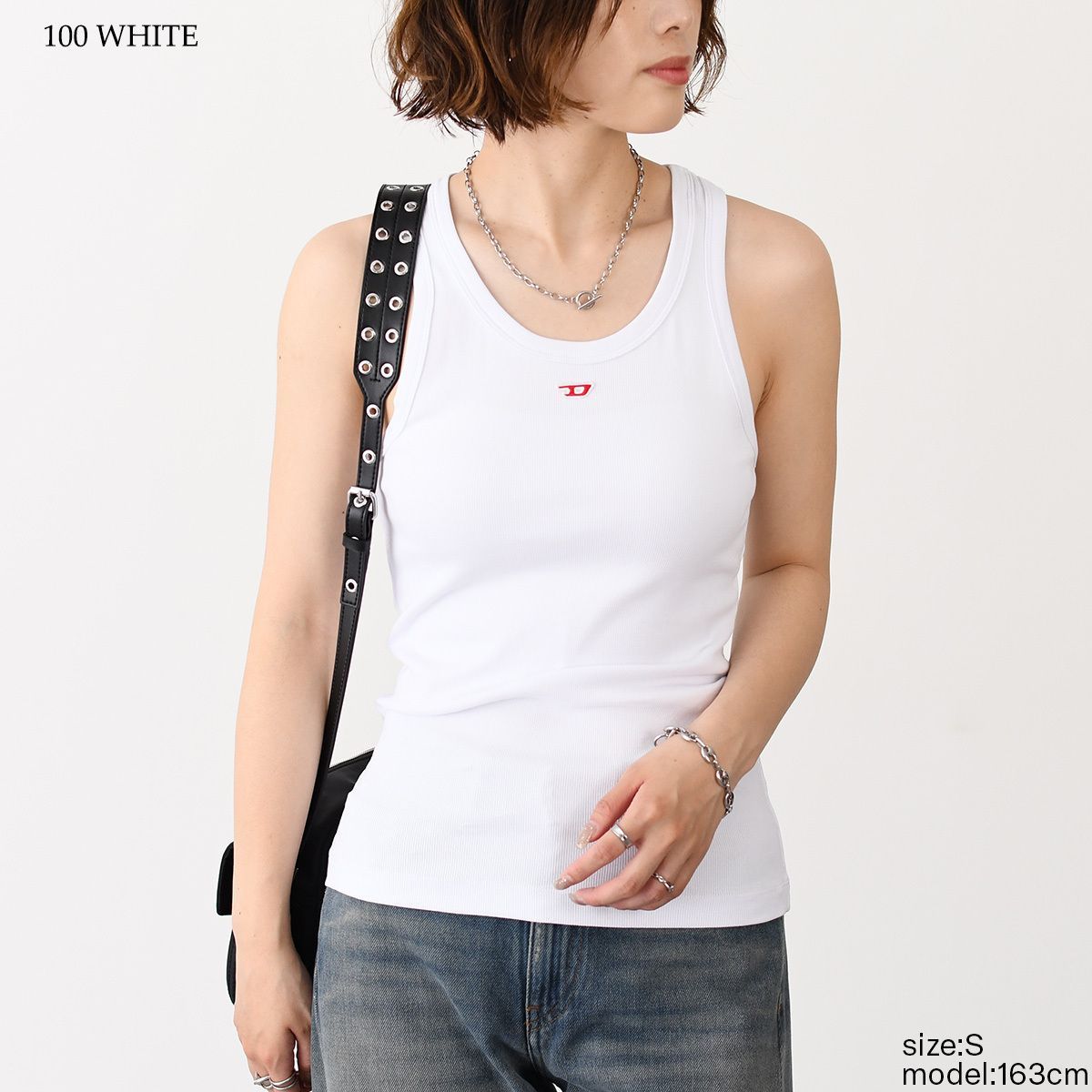 DIESEL ディーゼル トップス T-ANKY-D タンクトップ スリムフィット