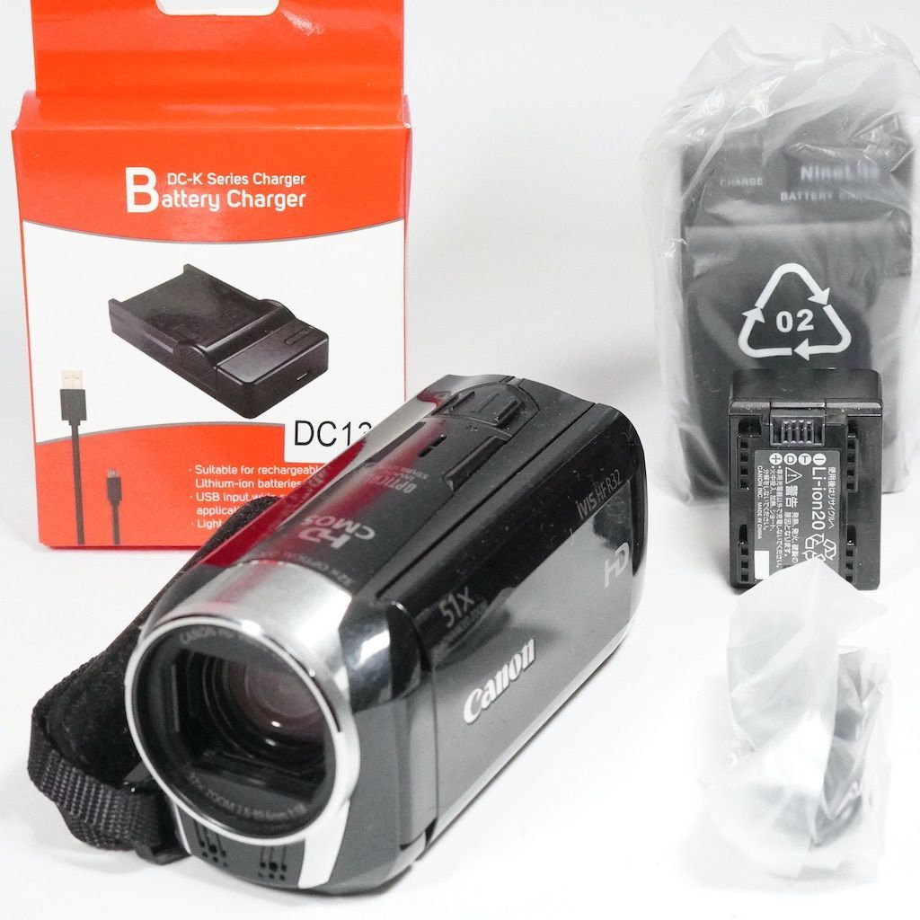 Canon キャノン IVIS HF R32 ブラック 返金保証 |2351
