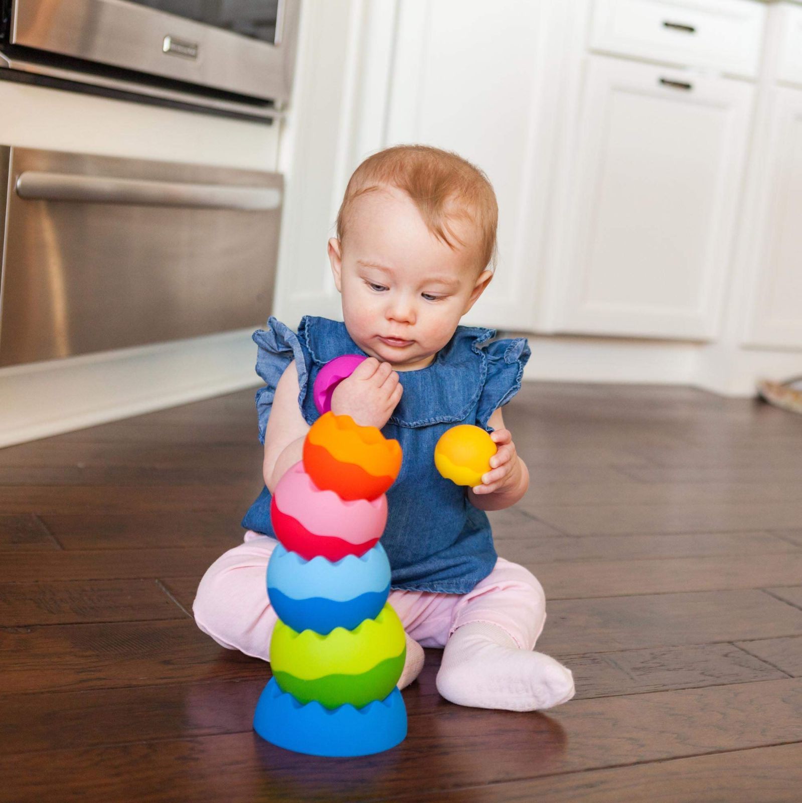 人気商品】ファットブレイン(Fat Brain Toys) バランスつみき 赤ちゃん