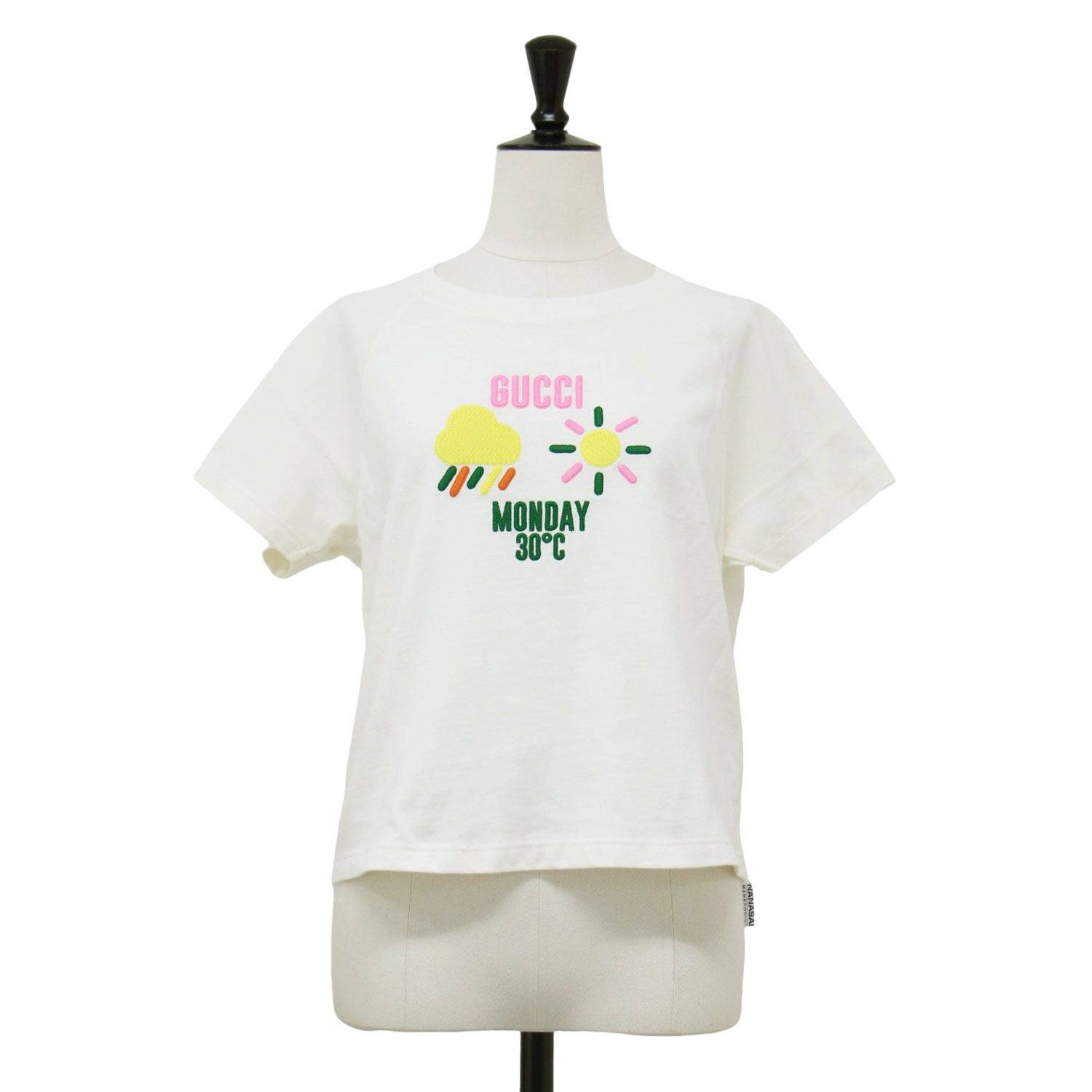 グッチ GUCCI 半袖Tシャツ トップス M 白 