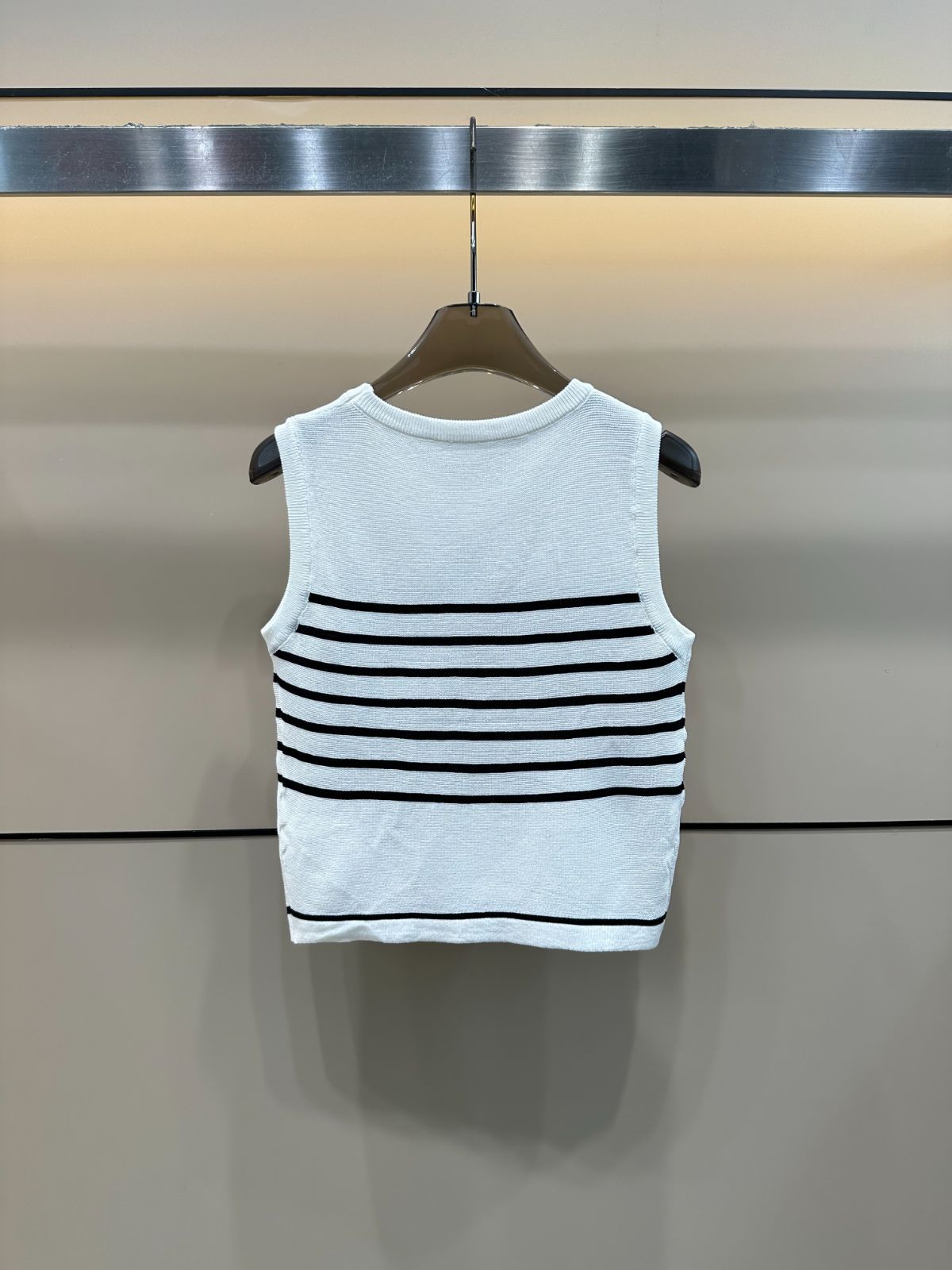 【2025秋冬新作】 25 今日特価】Prada 夏季 ニット ストライプカラーブロック トップス