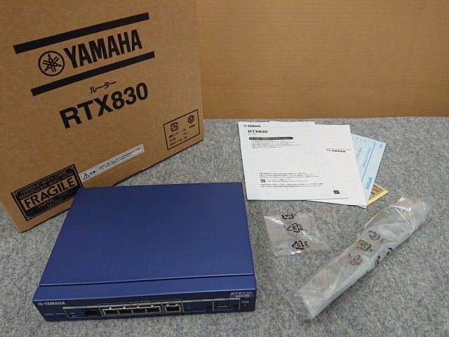 ♥品 ヤマハ YAMAHA ルーター RTX830 ギガアクセスVPNルーター NTT西日本 製