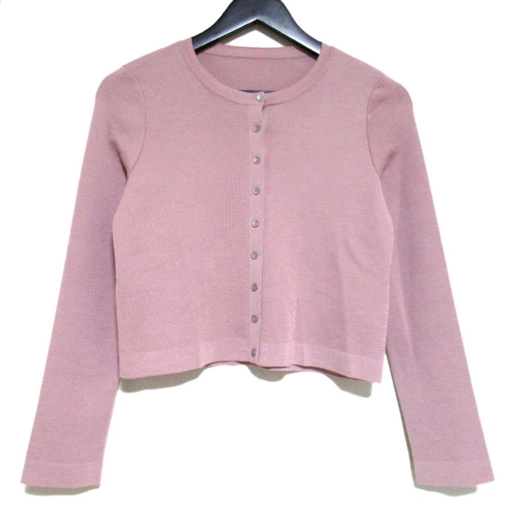 FOXEY フォクシー　薄いピンク カーディガン 38 フォクシー FOXEY カシミヤカーディガン ピンク サイズ：38 薄ピンク