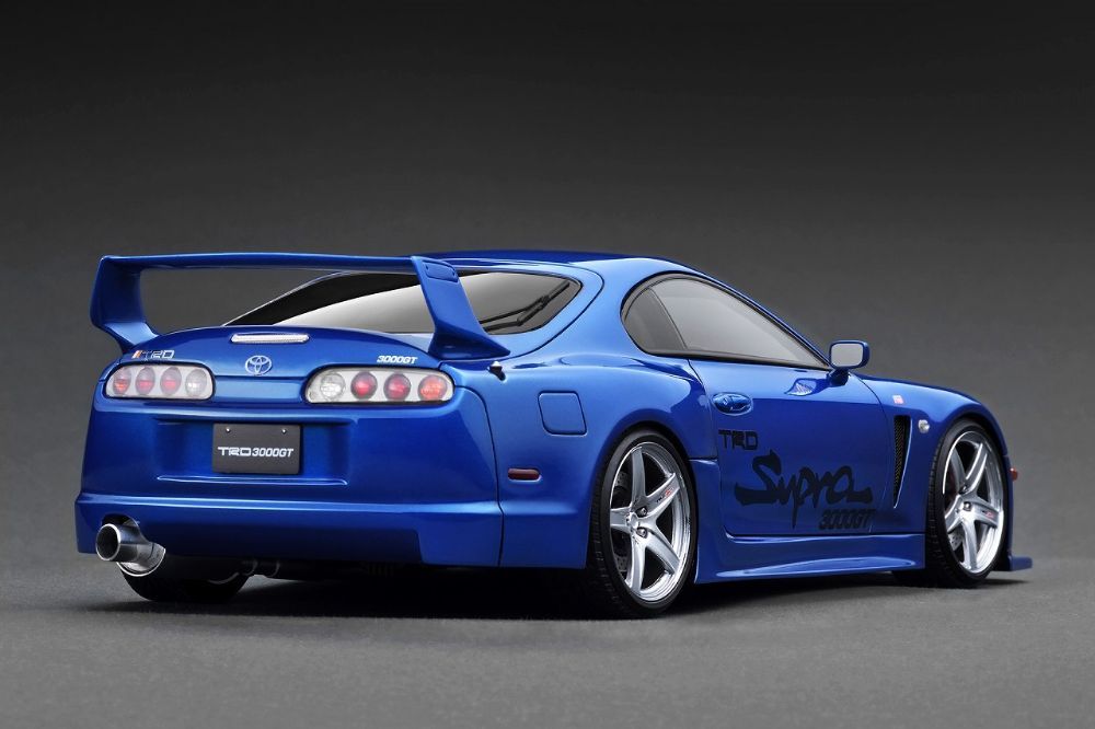 1 18 Toyota Supra A80 TRD 3000GT Blue