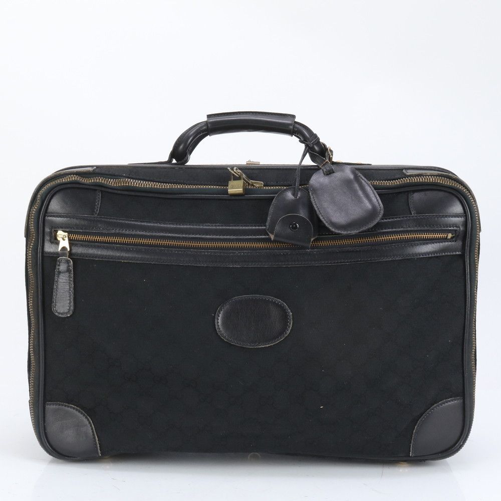 希少 良品 グッチ 大容量 ビジネスバッグ ブリーフケース GG柄 キャンバス ☆グッチ□GUCCI☆】美品□ビジネスバッグ□GG柄□レザー