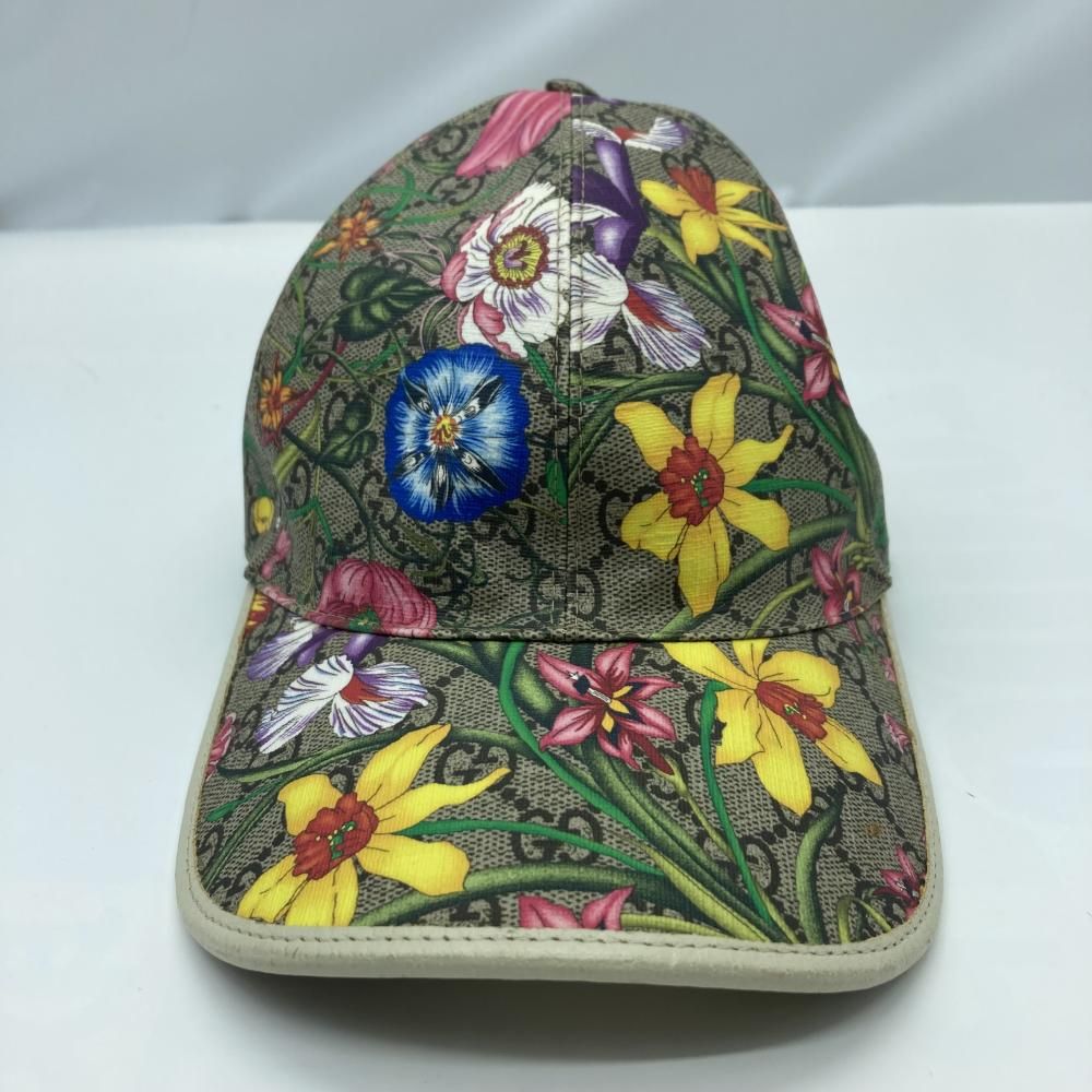 Gucci GGパターン キャップ 54cm 美品 Gucci GGパターン キャップ - メルカリ