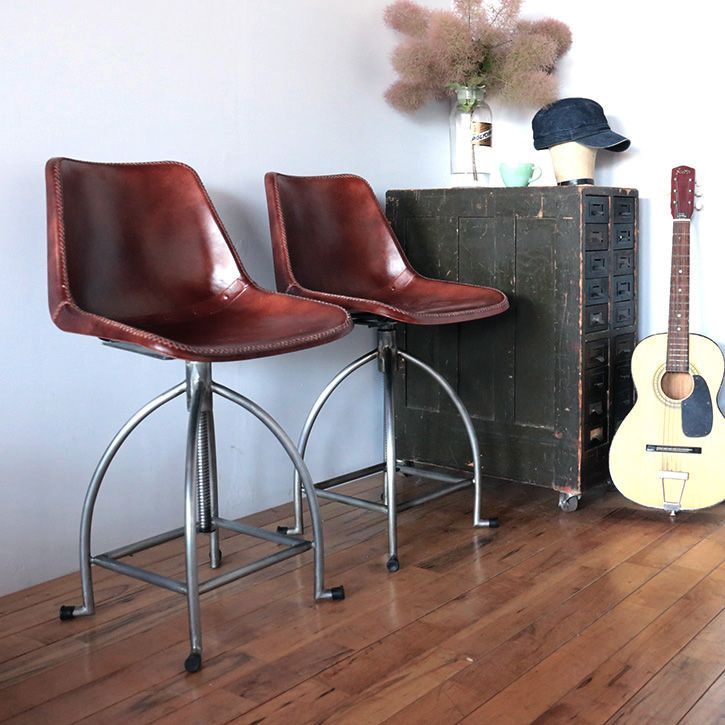 a.depeche industrial screw high stool / アデペシュ
