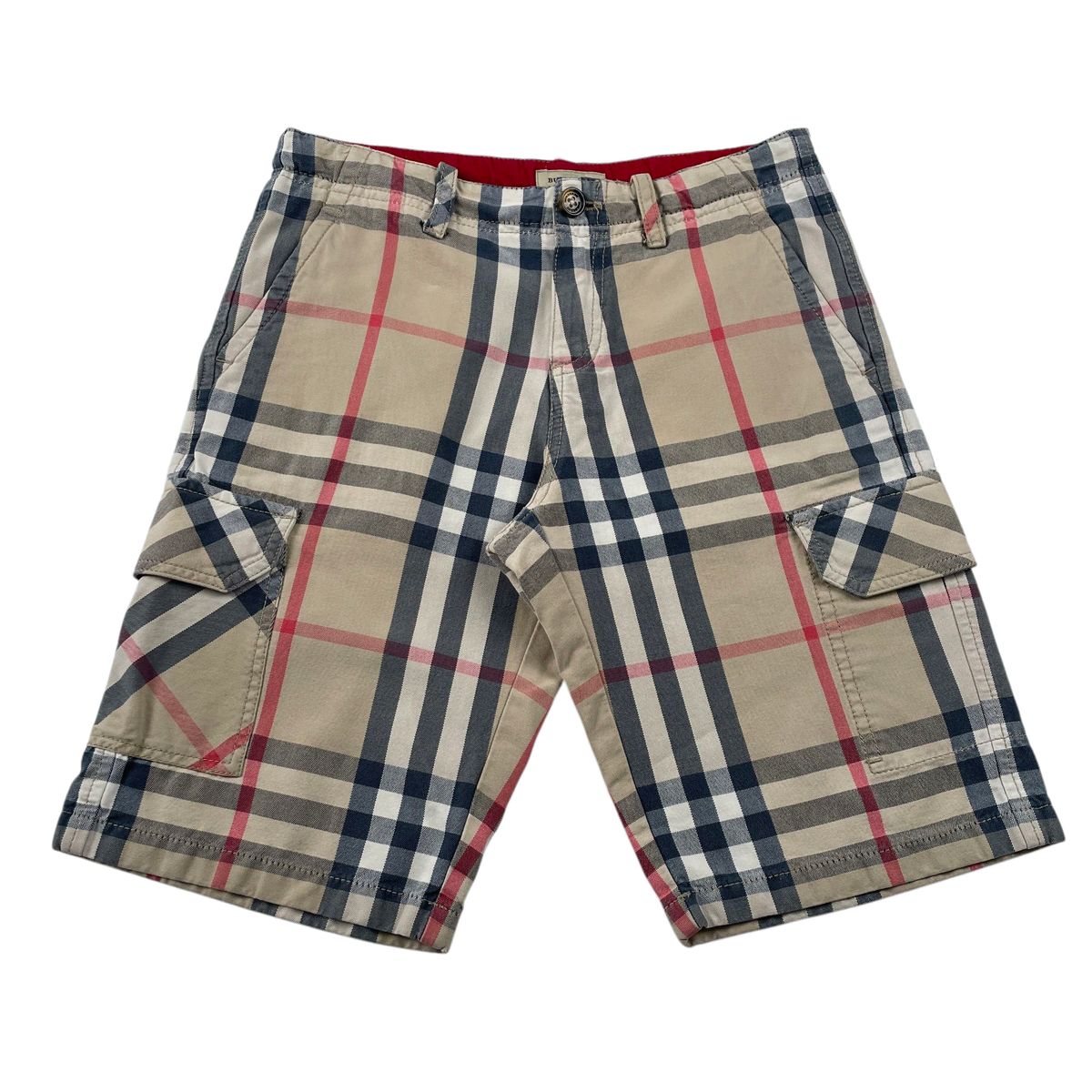 BY219 10Y Burberry Kids バーバリーキッズ チェック ショートパンツ