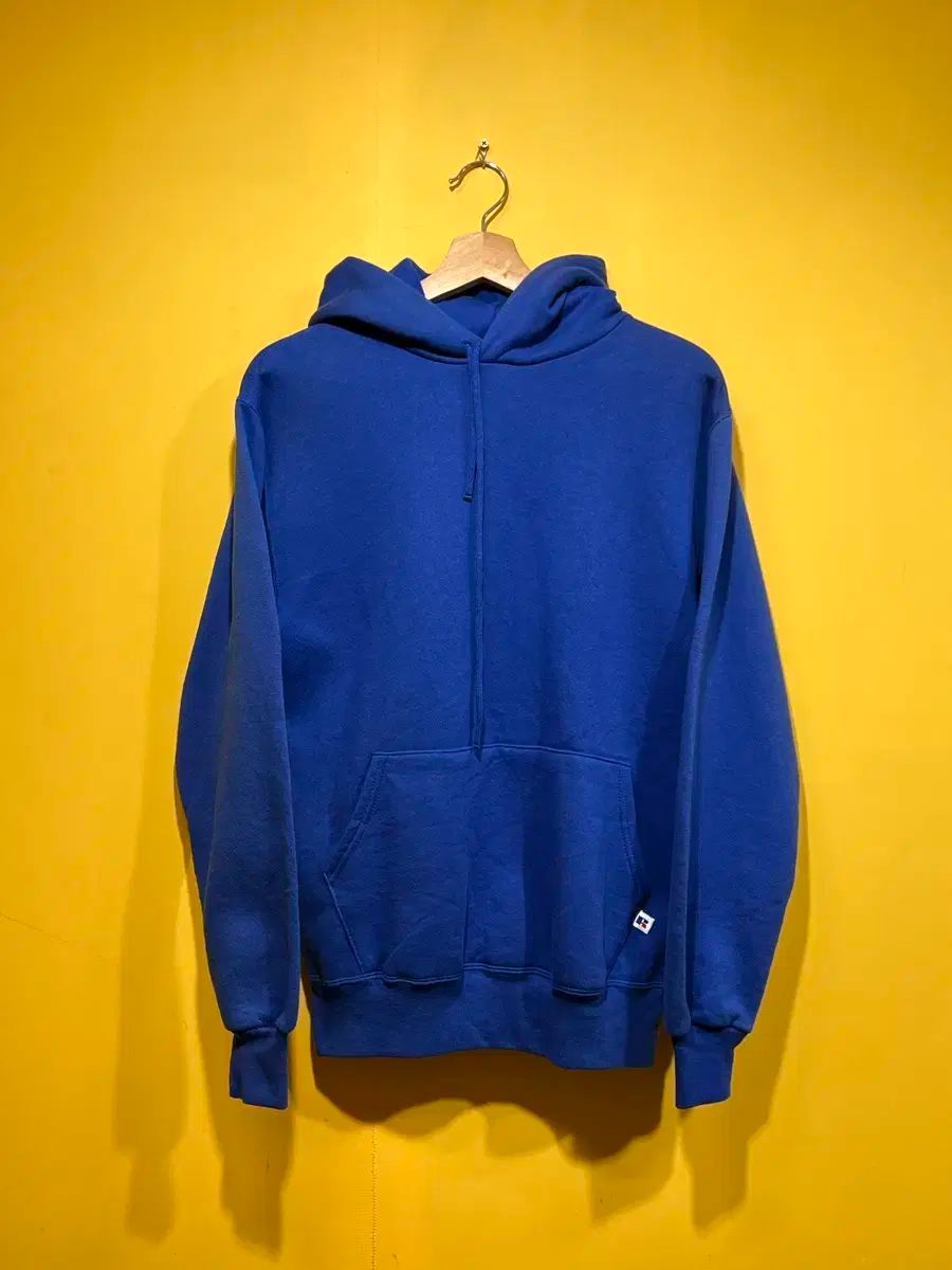 90s ラッセル ヴィンテージ フード Tシャツ 青 M