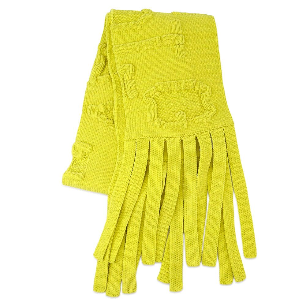 ボッテガヴェネタ マフラー ロゴ エンボス シェニルニットマフラー ナイロン 687889 BOTTEGA VENETA