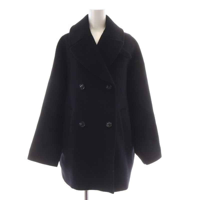 ティッカ TICCA 23AW ピーコート Pコート アウター ショート丈 ダブル