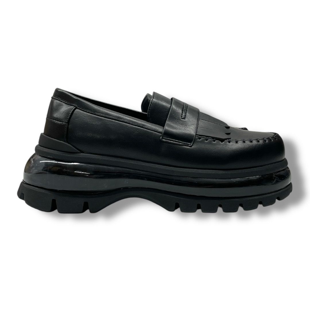 【極美品】CLEL エアークッション ハイソールローファー Lサイズ CLEL ローファー 「CLEL」Air Cushion High Sole Loafers/Derby