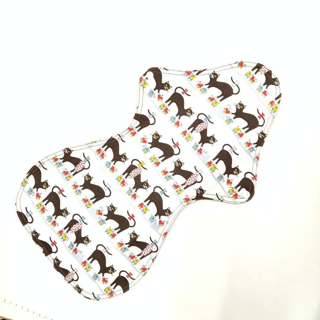 布ナプキン 36cm7層 麗し 猫柄(綿カス残し)
