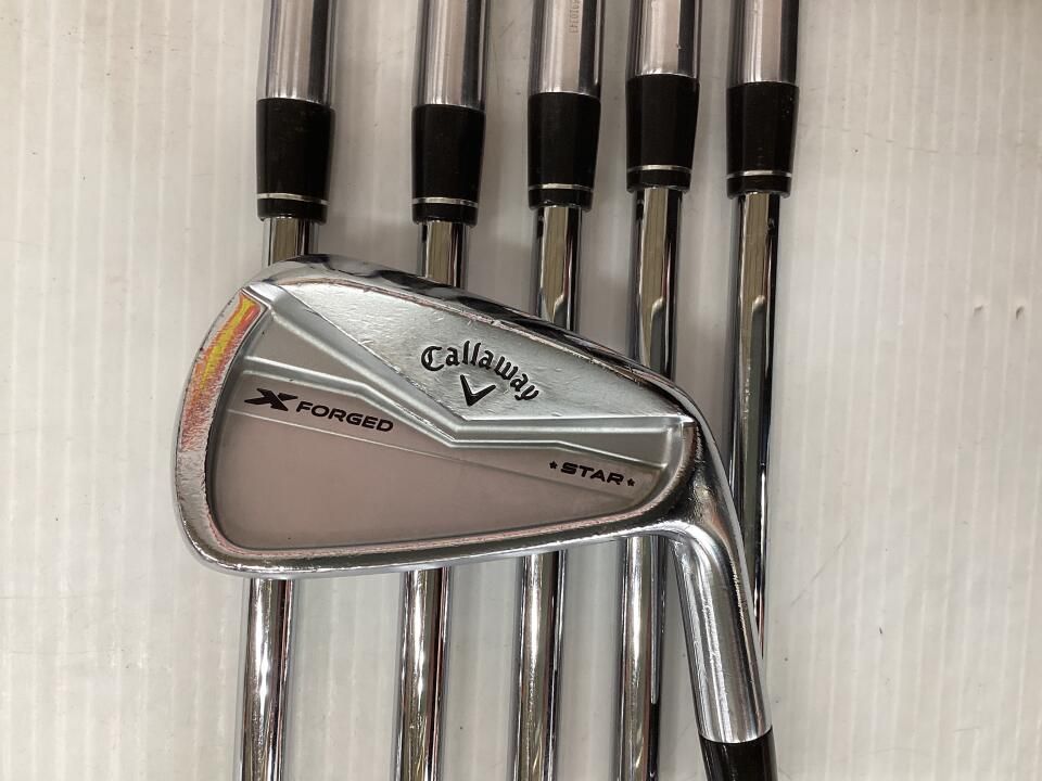 【即納】X FORGED STAR 2024 | S | NSプロ MODUS 3 TOUR 105 | 中古 | アイアンセット | キャロウェイ