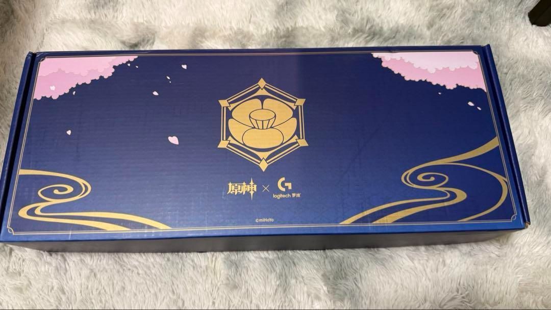 原神 神里綾華 ロジクール G517TKL ゲーミングキーボード 英語配列
