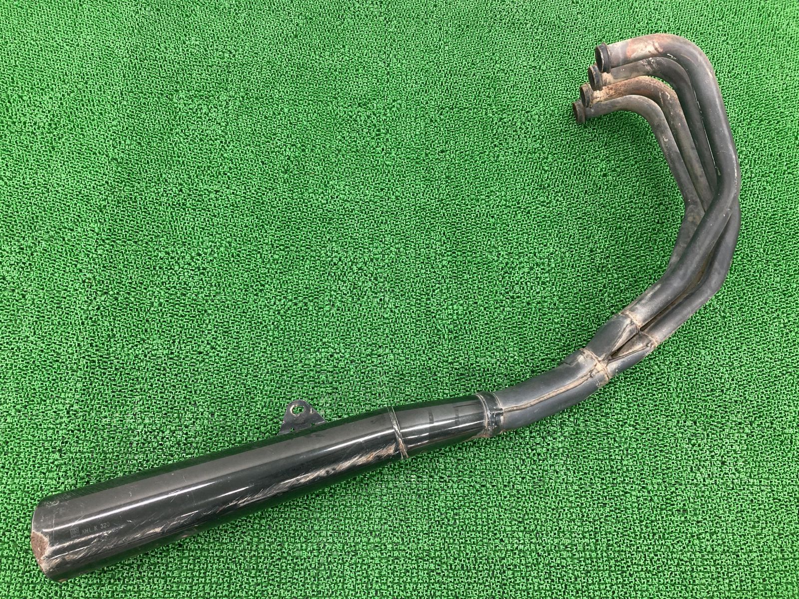 ZRX400 マフラー K320 カワサキ 純正 中古 バイク 部品 ZR400E 前期 修復素材やカスタム素材に 品薄 希少品 車検 Genuine