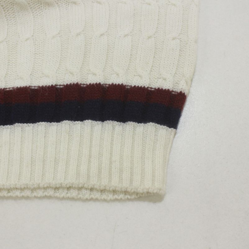 70s USA製 vintage campus Vネック チルデン ニットセーター メンズ 