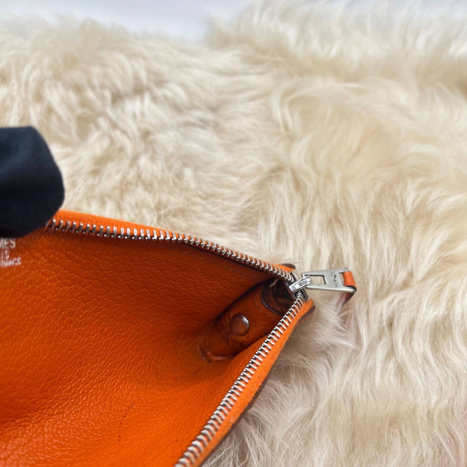 HERMES ピッコロ シェーブル レザー ペンケース 質屋かんてい局オンラインショップ / HERMES【エルメス