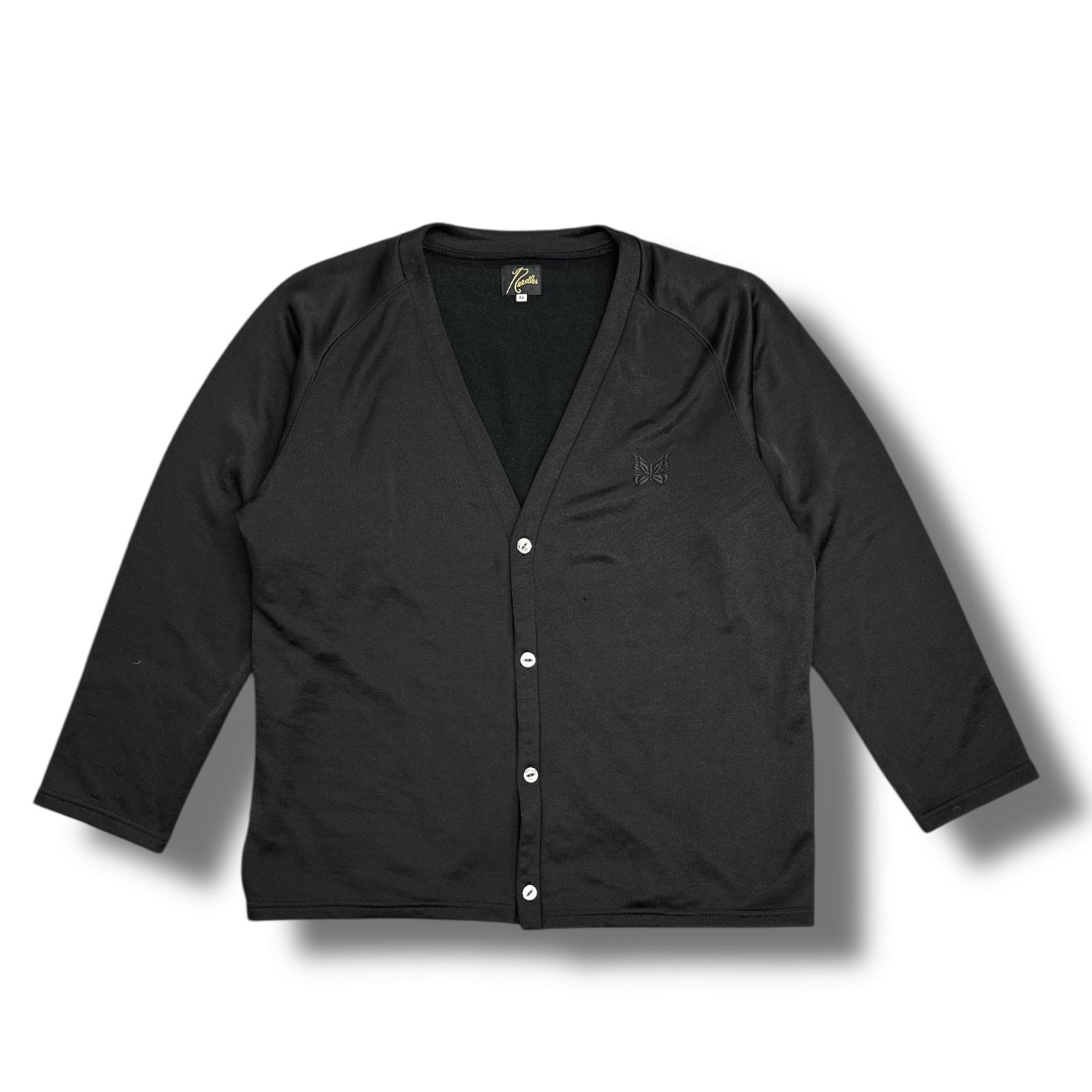 Needles ニードルス V Neck Cardigan カーディガン M 黒 Needles ニードルス V Neck Cardigan カーディガン M 黒 Needles V