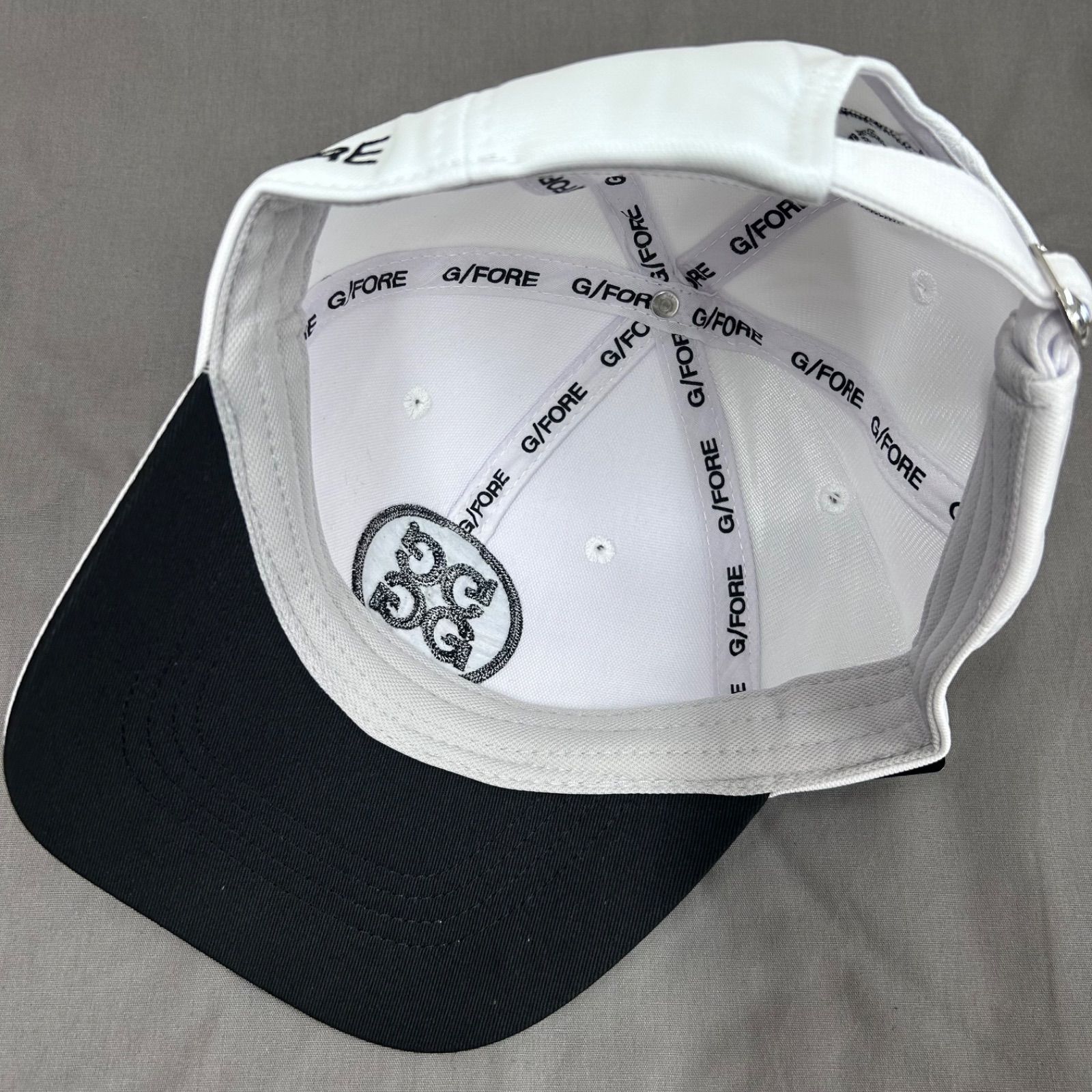 G/FORE ジーフォア ゴルフ ハット キャップ 帽子 ホワイト 即納】G