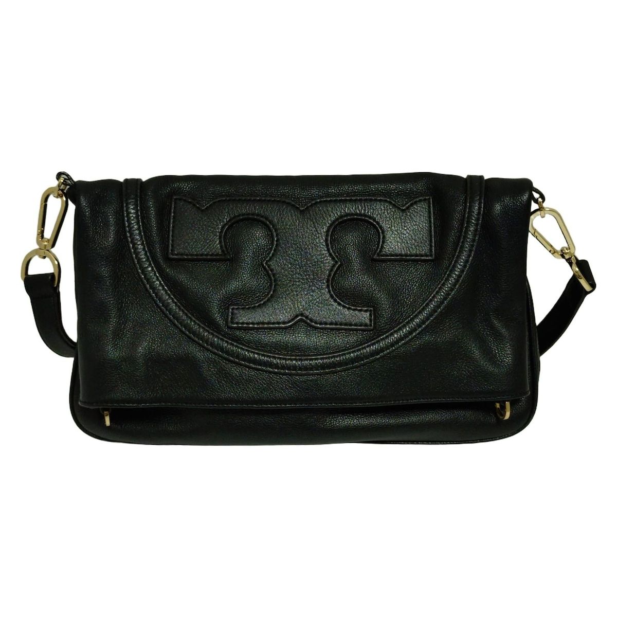 TORY BURCH(トリーバーチ) ショルダーバッグ - 黒 レザー - メルカリ