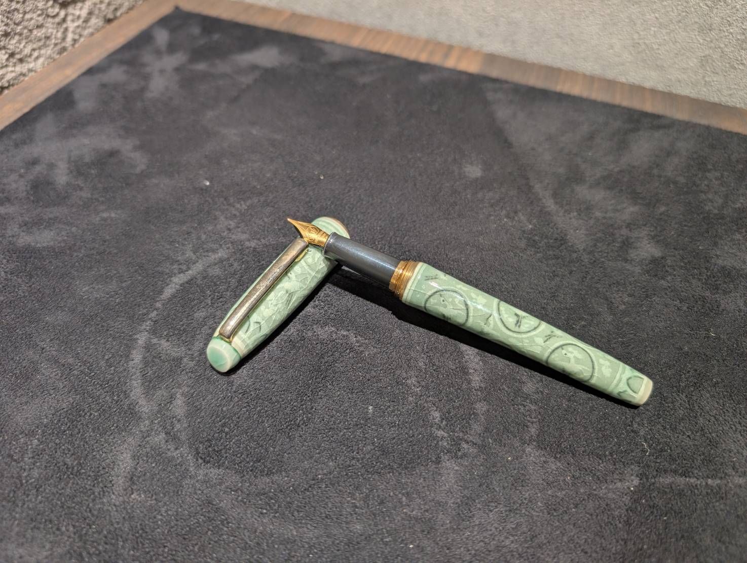 権五學青磁 ウォーターマン 万年筆 2-27