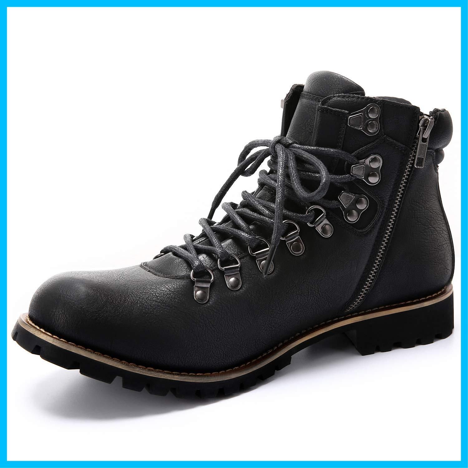 【特価商品】サイド ジップ ヒール 防水 ショート 靴 boots ワーク バイク チャッカ エンジニア アウトドア メンズ マウンテン ブーツ シューズ [AmeStar]