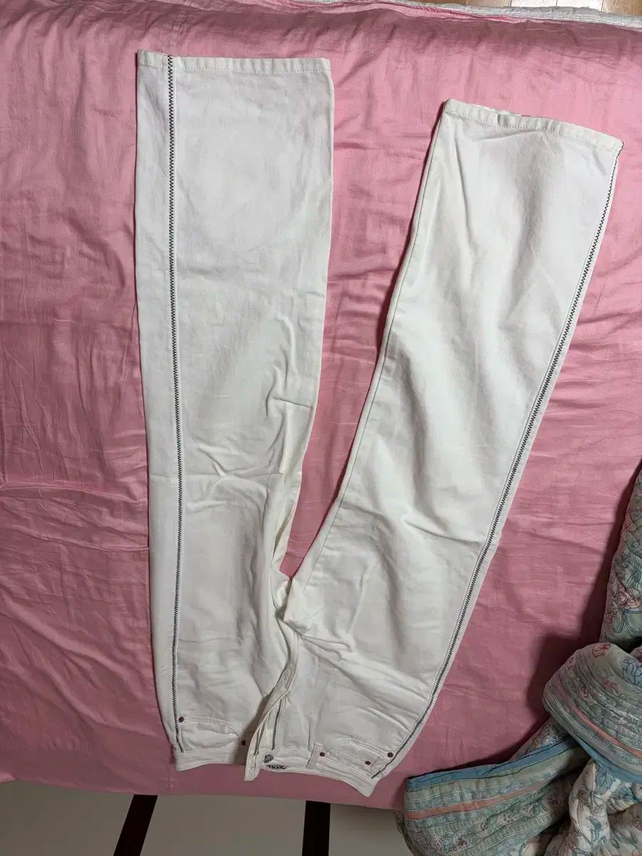 Grove グローブ 22SUMMER YVONE DENIM PANT イボンヌ デニム 白